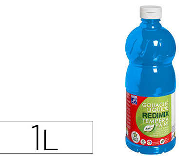 gouache-lefranc-bourgeois-liqu-ide-redimix-non-toxique-fluide-couvrante-pr-te-al-emploi-bleu-primaire-flacon-1000ml