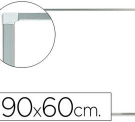 tableau-blanc-q-connect-malami-na-cadre-aluminium-mat-coins-arrondis-marqueurs-spaciaux-fixation-mur-90x60cm