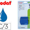 RECHARGE TAMPON TRODAT COULEUR BLEU BLISTER 3 UNITÉS RECHARGE TAMPON TRODAT COULEUR BLEU BLISTER 3 UNITÉS