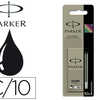 CARTOUCHE PARKER QUINK LONGUE ENCRE STANDARD NOIRE