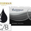 CARTOUCHE WATERMAN LONGUE STAN DARD ENCRE NOIRE ATUI 8 UNITAS CARTOUCHE WATERMAN LONGUE STAN DARD ENCRE NOIRE ATUI 8 UNITAS