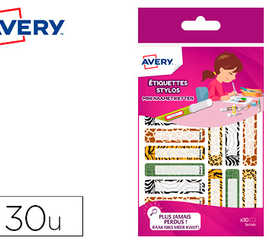 tiquette-avery-stylo-l-opard-50x10mm-bo-te-30-unit-s