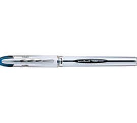 roller-uniball-ub-200-vision-a-lite-acriture-moyenne-0-5mm-corps-luxe-gris-encre-liquide-visible-rechargeable-bleu-noir