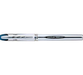 roller-uniball-ub-200-vision-a-lite-acriture-moyenne-0-5mm-corps-luxe-gris-encre-liquide-visible-rechargeable-bleu-noir