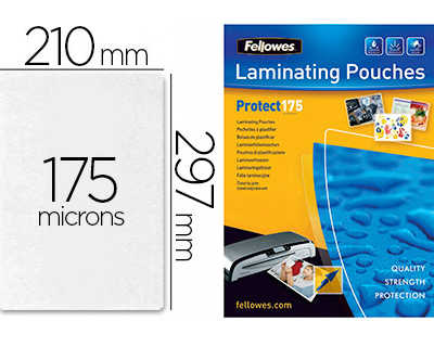 pochette-plastification-fellow-es-achaud-polyester-transparent-rasistant-eau-format-a4-175-microns-bo-te-100-unitas