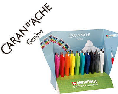 pr-sentoir-de-20-porte-mines-caran-d-ache-888-infinite-0-7mm-coloris-assortis-2-par-couleur