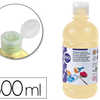 GOUACHE SCOLAIRE LIDERPAPEL LIQUIDE LAVABLE FERMETURE SÉCURITÉ BRILLANTE COLORIS CHAIR FLACON 500ML GOUACHE SCOLAIRE LIDERPAPEL LIQUIDE LAVABLE FERMETURE SÉCURITÉ BRILLANTE COLORIS CHAIR FLACON 500ML