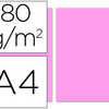 PAPIER COULEUR LIDERPAPEL MULTIFONCTION A4 80G/M2 UNICOLORE ROSE PAQUET 100 FEUILLES PAPIER COULEUR LIDERPAPEL MULTIFONCTION A4 80G/M2 UNICOLORE ROSE PAQUET 100 FEUILLES