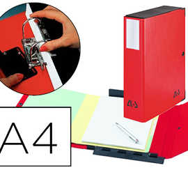 classeur-arianex-4-anneaux-carton-extra-fort-recouvert-pvc-super-r-sistant-a4-dos-40mm-porte-tiquette-pression-rouge
