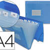 TRIEUR LIDERPAPEL POLYPROPYLEN E A4 210X297MM 700 MICRONS 13 COMPARTIMENTS FERMETURE ALASTIQUE TRANSLUCIDE COLORIS BLEU TRIEUR LIDERPAPEL POLYPROPYLEN E A4 210X297MM 700 MICRONS 13 COMPARTIMENTS FERMETURE ALASTIQUE TRANSLUCIDE COLORIS BLEU