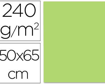 papier-cartonn-liderpapel-des-sin-travaux-manuels-240g-m2-50x65cm-unicolore-vert-herbe