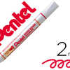 MARQUEUR PENTEL EFFAÇABLE TABLEAU BLANC POINTE OGIVE TRACÉ 2MM ENCRE FAIBLE ODEUR ET LUMINEUSE COLORIS ROUGE