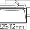 ENVELOPPE GPV DL+ 112X225MM 90 G ADHASIVE FERMETURE RAPIDE SACURISAE DAFINITIVE BLANCHE BOÎTE 100 UNITAS