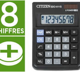 calculatrice-citizen-bureau-sdc-011s-8-chiffres-angle-orient-display-m-moire-solaire-pile-120x87x23mm-66g-coloris-noir