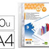 POCHETTE LIDERPAPEL POLYPROPYLÈNE RECHARGE PROTÈGE-DOCUMENTS A4 210X297MM 70 MICRONS LOT 10 UNITÉS POCHETTE LIDERPAPEL POLYPROPYLÈNE RECHARGE PROTÈGE-DOCUMENTS A4 210X297MM 70 MICRONS LOT 10 UNITÉS