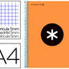CAHIER SPIRALE LIDERPAPEL ANTA RTIK A4 240P 100G COUVERTURE REMBORDAE QUADRILLAGE 5MM 4 TROUS COIL-LOCK ORANGE FLUO CAHIER SPIRALE LIDERPAPEL ANTA RTIK A4 240P 100G COUVERTURE REMBORDAE QUADRILLAGE 5MM 4 TROUS COIL-LOCK ORANGE FLUO