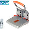 PERFORATEUR RAPID SUPRÈME HDC150 320X170X360MM DIAMÈTRE 6MM 4 TROUS ARGENT ORANGE PERFORATEUR RAPID SUPRÈME HDC150 320X170X360MM DIAMÈTRE 6MM 4 TROUS ARGENT ORANGE