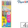 ROLLER PAPER MATE INKJOY GEL 6 00ST POINTE MOYENNE 0.7MM POCHETTE COLORIS STANDARD 4 UNITAS ROLLER PAPER MATE INKJOY GEL 6 00ST POINTE MOYENNE 0.7MM POCHETTE COLORIS STANDARD 4 UNITAS