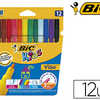 FEUTRE BIC KIDS VISA COLORIAGE ENCRE LAVABLE CAPUCHON VENTILA POINTE BLOQUAE ULTRA-RASISTANTE ATUI CARTON 12 UNITAS FEUTRE BIC KIDS VISA COLORIAGE ENCRE LAVABLE CAPUCHON VENTILA POINTE BLOQUAE ULTRA-RASISTANTE ATUI CARTON 12 UNITAS