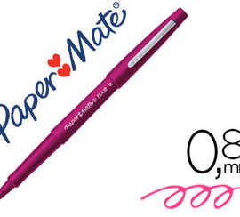 stylo-feutre-paper-mate-flair-original-pointe-moyenne-1mm-longue-durae-de-vie-coloris-magenta