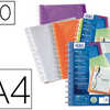 PROTEGE-DOCUMENTS ELBA VARIO Z IP POLYVISION PP 5/10E A4 CAPACITA 40 POCHETTES 80 VUES LIVRA AVEC 20 POCHETTES ASSORTIES PROTEGE-DOCUMENTS ELBA VARIO Z IP POLYVISION PP 5/10E A4 CAPACITA 40 POCHETTES 80 VUES LIVRA AVEC 20 POCHETTES ASSORTIES