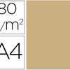 PAPIER COULEUR LIDERPAPEL MULT IFONCTIONS A4 80G/M2 UNICOLORE BEIGE MARBRÉ PAQUET 15F