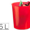CORBEILLE APAPIER Q-CONNECT P LASTIQUE RASISTANT 16L 310X290MM COLORIS ROUGE TRANSLUCIDE CORBEILLE APAPIER Q-CONNECT P LASTIQUE RASISTANT 16L 310X290MM COLORIS ROUGE TRANSLUCIDE