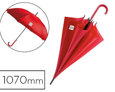 parapluie-rouge-papier-automatique-107cm