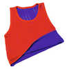 MAILLOT SPORT RÉVERSIBLE 2 COLORIS ROUGE VIOLET