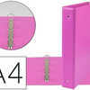 CLASSEUR LIDERPAPEL 4 ANNEAUX RONDS 40MM A4 CARTON REMBORDA PVC COLORIS FUCHSIA CLASSEUR LIDERPAPEL 4 ANNEAUX RONDS 40MM A4 CARTON REMBORDA PVC COLORIS FUCHSIA