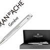 STYLO-BILLE CARAN D'ACHE ECRID OR XS RÉTRO FINITION PALLADIÉ BOUTON POUSSOIR ÉCRITURE BLEUE POINTE MOYENNE ÉTUI LUXE STYLO-BILLE CARAN D'ACHE ECRID OR XS RÉTRO FINITION PALLADIÉ BOUTON POUSSOIR ÉCRITURE BLEUE POINTE MOYENNE ÉTUI LUXE