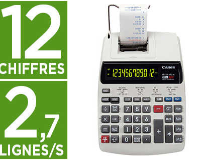 calculatrice-impression-bicolore-canon-mp120-12-chiffres-fonction-horloge-et-calendrier