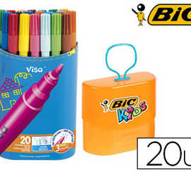 feutre-bic-kids-coloriage-capu-chon-ventil-pointe-fine-bloqu-e-couleurs-vives-assorties-tui-plastique-pack-20u