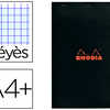 BLOC BUREAU RHODIA A4+ PAPIER VÉLIN SURFIN COUVERTURE ENDUITE ENVELOPPANTE 210X320 80F 80G SÉYÈS COLORIS NOIR BLOC BUREAU RHODIA A4+ PAPIER VÉLIN SURFIN COUVERTURE ENDUITE ENVELOPPANTE 210X320 80F 80G SÉYÈS COLORIS NOIR