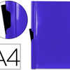 CHEMISE POLYPROPYLÈNE LIDERPAP EL PRÉSENTATION CLIP LATÉRAL A4 210X297MM 60F COUVERTURE TRANSPARENTE COLORIS BLEU CHEMISE POLYPROPYLÈNE LIDERPAP EL PRÉSENTATION CLIP LATÉRAL A4 210X297MM 60F COUVERTURE TRANSPARENTE COLORIS BLEU