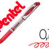 ROLLER PENTEL ENERGEL BL57-B R ECHARGEABLE ENCRE LIQUIDE DURE LONGTEMPS SACHAGE RAPIDE COULEUR ROUGE