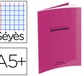 cahier-piqua-conquarant-classi-que-couverture-polypropylene-rigide-transparente-a5-17x22cm-32-pages-90g-sayes-violet