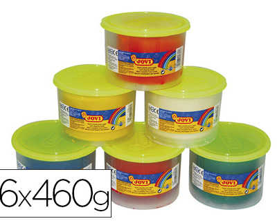 p-te-amodeler-jovi-box-blandi-ver-coloris-assortis-blanc-jaune-rouge-vert-bleu-orange-6-pains-460g