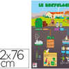 POSTER BOUCHUT GRANDRÉMY RECYCLAGE 52X76CM 150G PELLICULÉ EFFAÇABLE À SEC