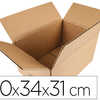 BOÎTE CARTON Q-CONNECT AMARICA INE 500X340X310MM PLIABLE 4 RABATS CANNELURE 5MM APAISSEUR HAUTE RASISTANCE EMPILEMENT BOÎTE CARTON Q-CONNECT AMARICA INE 500X340X310MM PLIABLE 4 RABATS CANNELURE 5MM APAISSEUR HAUTE RASISTANCE EMPILEMENT