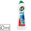 CRÈME À RÉCURER CIF ÉLIMINE TOUTE TACHE DIFFICILE CUISINE SALLE BAINS MICROPARTICULES AGENTS DÉGRAISSANTS FLACON 750ML