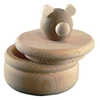 BOÎTE EN BOIS COLOREM RONDE À DÉCORER RANGEMENT DENT DE LAIT 6X6CM NOUNOURS SUR COUVERCLE BOÎTE EN BOIS COLOREM RONDE À DÉCORER RANGEMENT DENT DE LAIT 6X6CM NOUNOURS SUR COUVERCLE