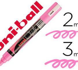 marqueur-uniball-craie-chalk-m-arker-pointe-fine-2-3mm-craie-liquide-couleur-lumineuse-rose-fluo