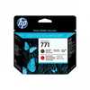 HP CE017A Tete Impr N°771 Noir Mat/Rouge