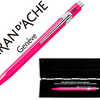 STYLO-BILLE CARAN D'ACHE 849 P OP LINE FLUO ALUMINIUM CLIP HEXAGONAL FLASHY FUCHSIA FLUO ENCRE BLEUE POINTE MOYENNE STYLO-BILLE CARAN D'ACHE 849 P OP LINE FLUO ALUMINIUM CLIP HEXAGONAL FLASHY FUCHSIA FLUO ENCRE BLEUE POINTE MOYENNE