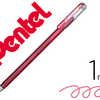 ROLLER GEL PENTEL HYBRID DUAL METALLIC POINTE BILLE 1MM EFFETS COULEUR SELON ANGLE ENCRE COLORIS ROSE/ROSE MATALLIQUE ROLLER GEL PENTEL HYBRID DUAL METALLIC POINTE BILLE 1MM EFFETS COULEUR SELON ANGLE ENCRE COLORIS ROSE/ROSE MATALLIQUE