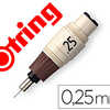 RECHARGE ROTRING STYLO TECHNIQ UE ROTRING ISOGRAPH GAINE MATAL 3/5MM TRAIT 0.25MM NORMES DIN 15 ET DIN 6776 RECHARGE ROTRING STYLO TECHNIQ UE ROTRING ISOGRAPH GAINE MATAL 3/5MM TRAIT 0.25MM NORMES DIN 15 ET DIN 6776