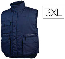 gilet-deltaplus-sierra-polyester-coton-matelass-7-poches-coloris-bleu-marine-taille-3xl