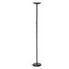 LAMPADAIRE MAULSKY LED REGLABLE FAIBLE CONSOMMATION HAUTEUR 1800MM CORDON 2M CLASSE A 32W COLORIS NOIR