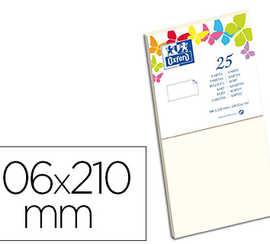 carte-oxford-valin-106x210mm-2-40g-coloris-vanille-atui-25-unitas